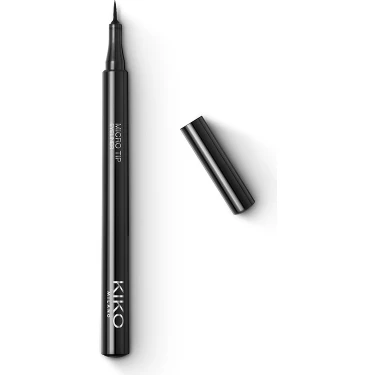 Kiko Milano KIKO Kalem Eyeliner 01 - İnce Uçlu, Uzun Süre Kalıcı, Parlak Siyah