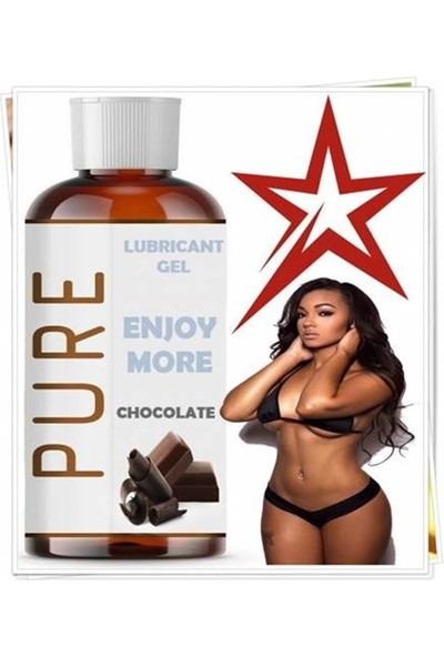 Pure 250 Ml-Anal Vajina Kayganlaştırıcı Jel-Çikolatalı
