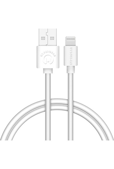 Hypergear Lightning Beyaz Kablo 1.2m Apple Lisanslı