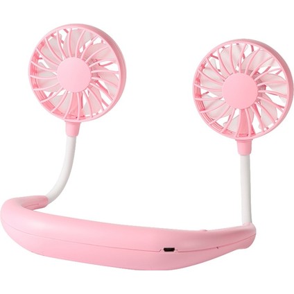 USB Taşınabilir Fan - Pembe (Yurt Dışından)