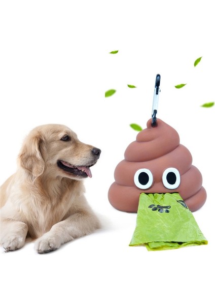 4 Adet Evcil Hayvanlar Taşınabilir Yumuşak Silikon Evcil Hayvan Tuvalet Torbası Saklama Kutusu (Yurt Dışından)