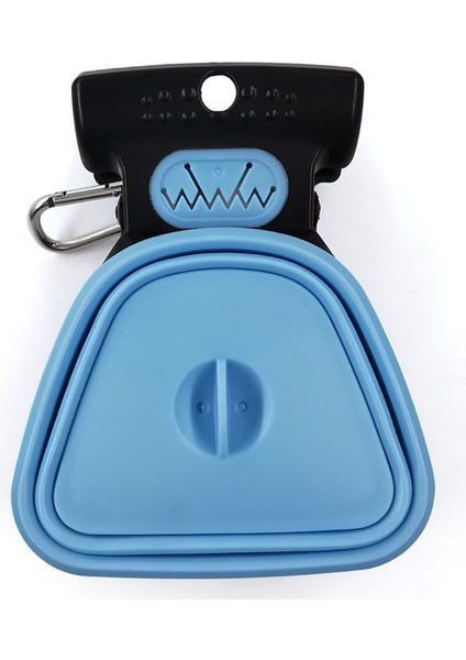 Dt Portable Tuvalet Seçici Evcil Hayvanlar Için Katlanır Klip Koleksiyoncu, Boyut19X15.5CM (Mavi) (Yurt Dışından)