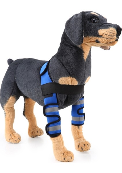 Pet Köpek Bacak Diz Koruma Ameliyatı Yaralanması Koruyucu Kapak, BoyutM (Anti-Anti-Model (Mavi)) (Yurt Dışından)