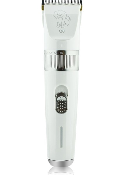 Q6 Usb Şarj Eden Elektrikli Pet Tıraş Alarak Dört Tarak (Yurt Dışından)