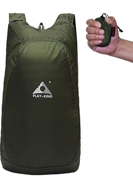 20L Dış Mekan Taşınabilir Katlanabilir Anti-Slash Ultralight Torba, Maksimum Yük15KG (Ordu Yeşil) (Yurt Dışından)