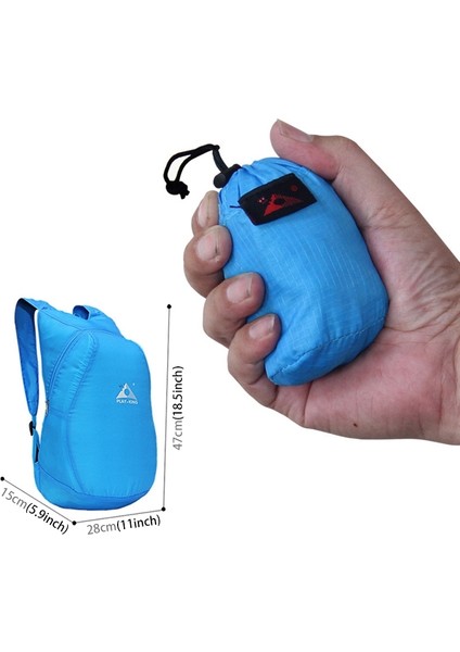 20L Dış Mekan Taşınabilir Katlanabilir Anti-Slash Ultralight Torba, Maksimum Yük15KG (Ordu Yeşil) (Yurt Dışından)
