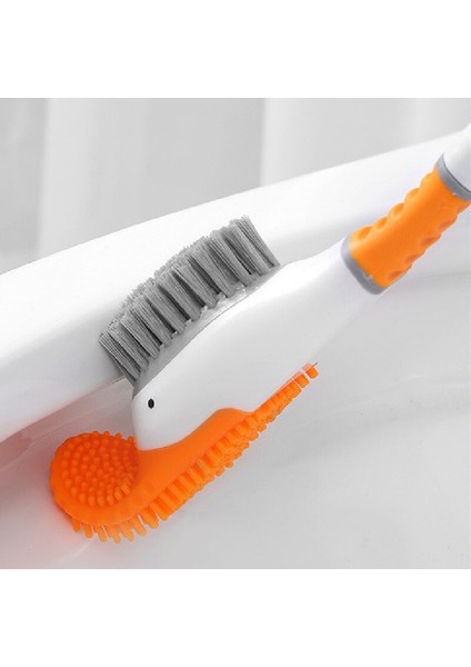 Tabanlı Tuvalet Fırçası Yaratıcı Ördek Şekli Silikon Yumuşak Kıllı Fırça(Yurt Dışından) fiyatları