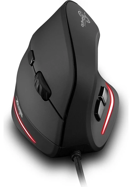 Zelotes T-20 Kablolu Dikey Ergonomik Mouse 2400 DPI