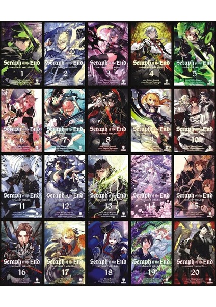 Seraph Of The End Kıyamet Meleği (1-20 Set) - Takaya Kagami