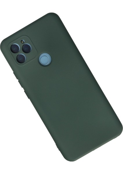General Mobile Gm 21 Kılıf Lansman Içi Kadife Nano Silikon - Koyu Yeşil fiyatları
