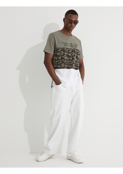 Kamuflaj Desenli Tişört