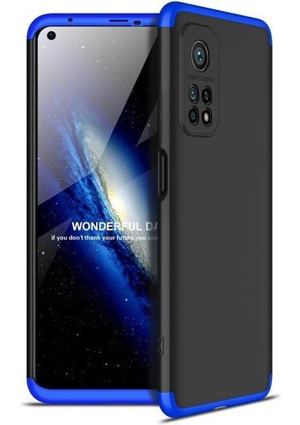 Xiaomi Mi 10T Pro Kılıf 360 Ays Sert Kapak + Nano Cam