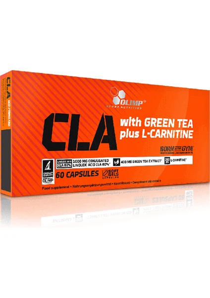 Ol Cla Wıth Green Tea +L-Carnıtıne 60 Caps Yeşil Çay Unisex Yağ Yakıcılar EKP0136