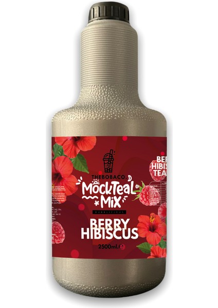 Mockteal Konsantre Çay Bazı / Berry Hibiscus 2,5 lt