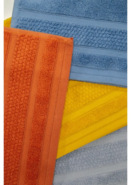 Microcotton 30X50 cm Mutfak Havlusu 1 Adet Turuncu