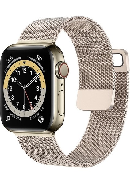 Apple Watch Band Için Kayış 44MM 40MM 45MM Aksesuarlar Manyetik Döngü Akıllı Saat Bilezik Iwatch Serisi 7 4 5 6 Se(Yurt Dışından)