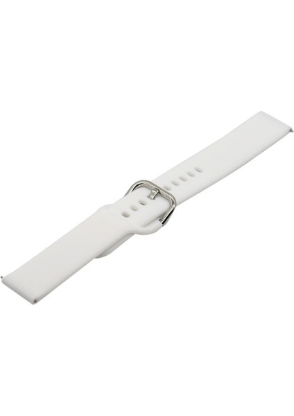 Yeni 20MM Silikon Bant Samsung Galaxy Izle Aktif 2 Aktif 3 Dişli S2 Kordonlu Saat Bilezik Kayışı Huami Amazfit Bip(Yurt Dışından)