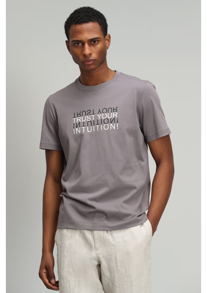 Arezzo Modern Grafik T-Shirt Vizon