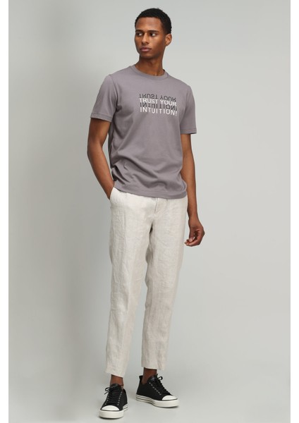 Arezzo Modern Grafik T-Shirt Vizon
