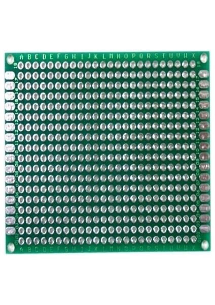 Sanec 5X7CM Epoxy Çift Taraflı Delikli Plaket