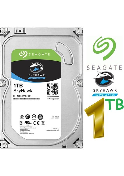 Hard Disk 3.5" 1 TB 7200RPM Seagate ST1000Vx005