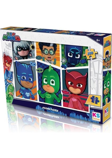 Ks Puzzle Ks Games 200 Parça Pj Masks Puzzle