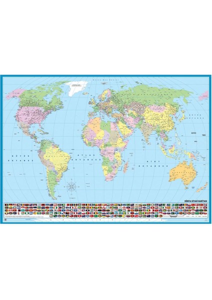 Ks Puzzle 11332 Puzzle 200 Dünya Siyasi Haritası