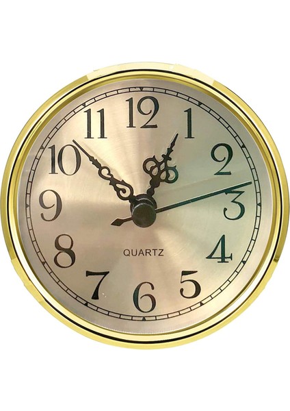 Retro Tarzı Kuvars Saat Ekleme Diy Kuvars Hareket Onarım Parçaları DIA.90MM Altın(Yurt Dışından)