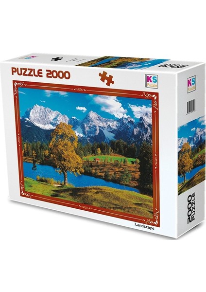 Ks Puzzle 2000 Parça Bavarian Alps
