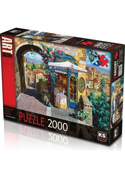 Ks Puzzle 2000 Parça Ristorante Antico Martini