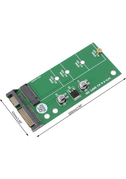 4233 M.2 Ngff SSD To 2.5 Sata 3 Çevirici Dönüştürücü Adaptör