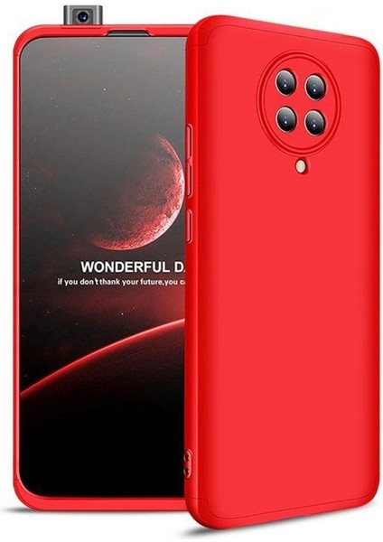 Xiaomi Poco F2 Pro Kılıf 360 Ays Sert Kapak Kamera Korumalı + Nano Cam