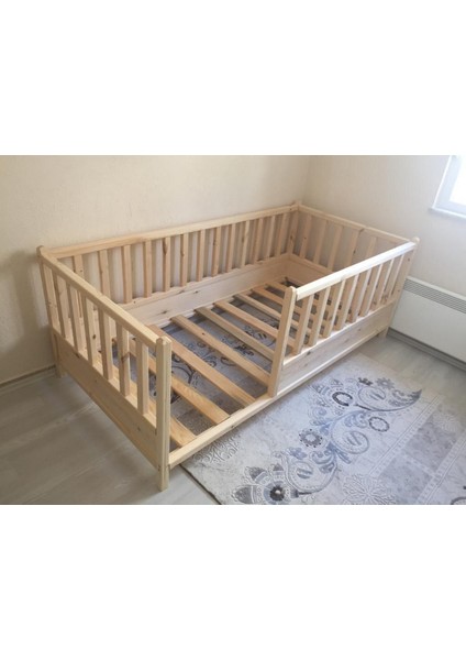 Baby Kinder Roofless Montessori Bebek ve Çocuk Karyolası