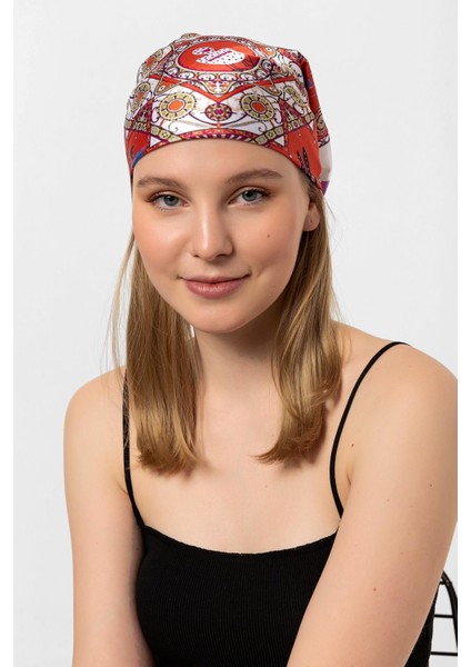 Saria Moda Renkli Etnik Desen Fular Bandana