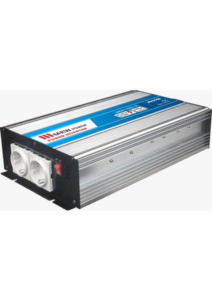 Inverter 2000 Watt 12VDC-220VAC Şarjlı Dc/ac Powertam Sinüs Inverter Mervesan Msı-