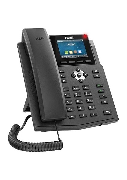 X3SW Ip Poe Renkli Ekran Telefon (Wifi)