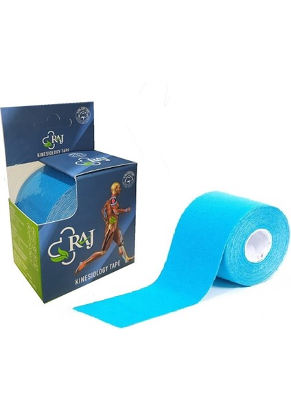 Kinesio Tape Ağrı Sporcu Bandı Mavi