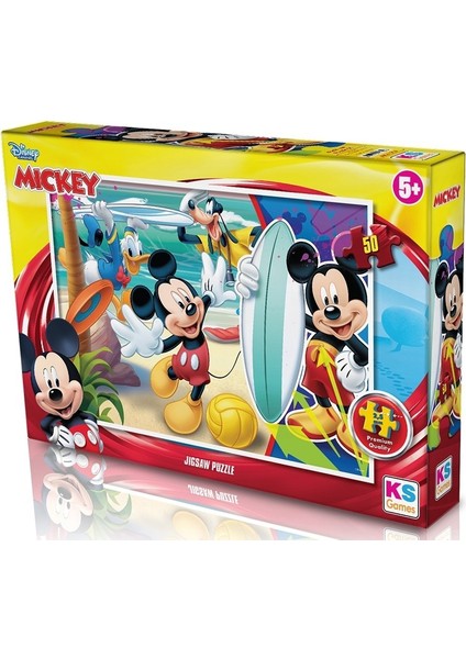 Ks Puzzle 50 Parça Mickey Mouse