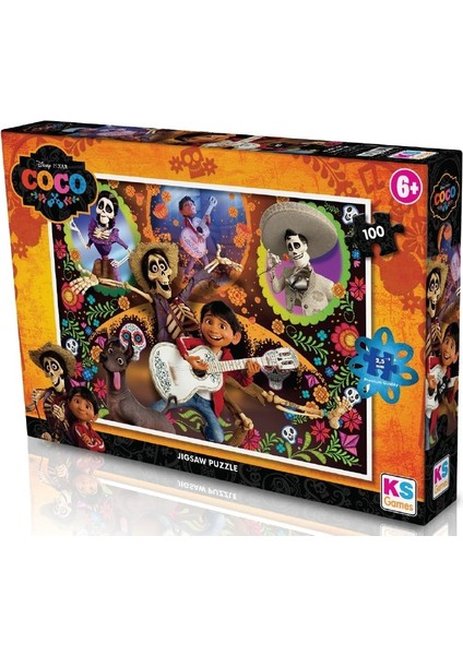 Ks Puzzle 100 Parça Coco