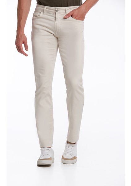 Erkek Taş Regular Fit Basic Pantolon