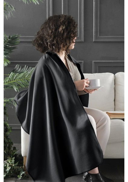 Bloom Polar Omuz Şalı Siyah