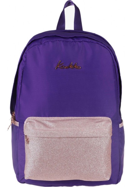 Shine Mor Simli Okul ve Günlük Sırt Çantası
