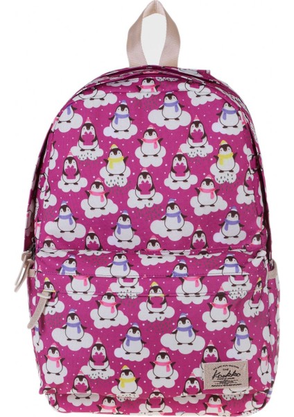 Nature Pembe Penguen Ilk ve Ortaokul Sırt Çantası