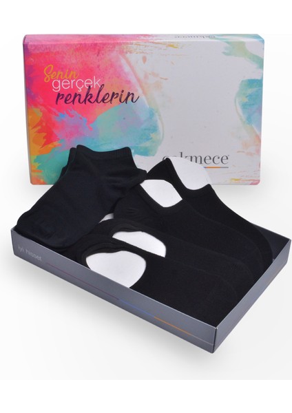 Cekmece 6'lı Kadın Karısık Corap Set