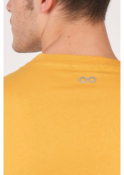 Oversize T-Shirt Renk Hardal Positive Negative (Erkek -Kadın) modelleri