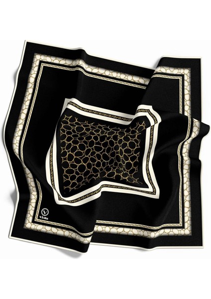 Violla Polyester Tivil Eşarp 7482-01