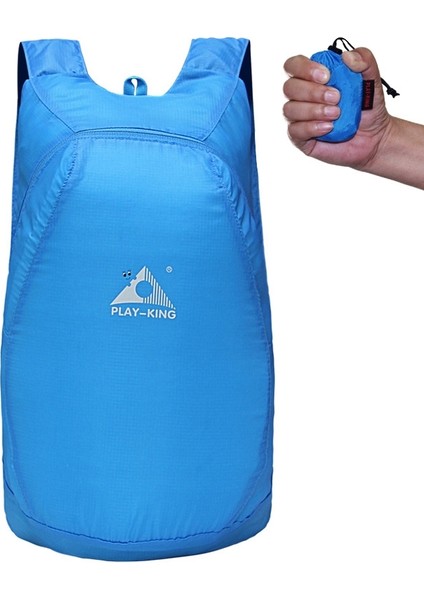 20L Dış Mekan Taşınabilir Katlanabilir Anti-Splash Ultralight Torba, Maksimum Yük: 15KG (Mavi) (Yurt Dışından) modelleri