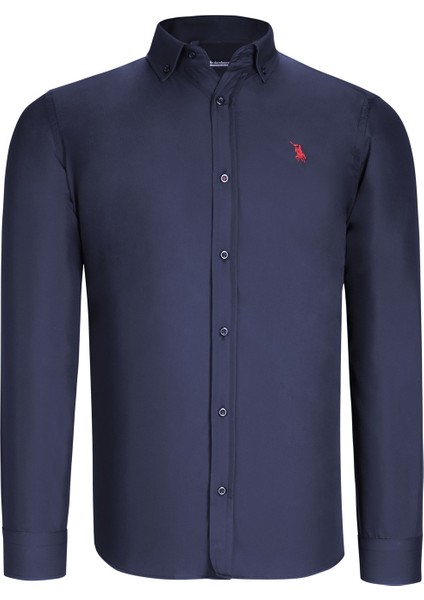 Üçlü Set G725 Dewberry Erkek Gömlek-Beyaz-Lacivert-Bordo modelleri