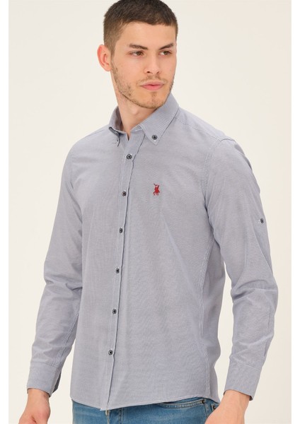 G770 Dewberry Erkek Gömlek-Lacivert fırsatları