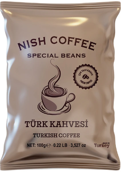 Nish Türk Kahvesi 5 x 100 gr